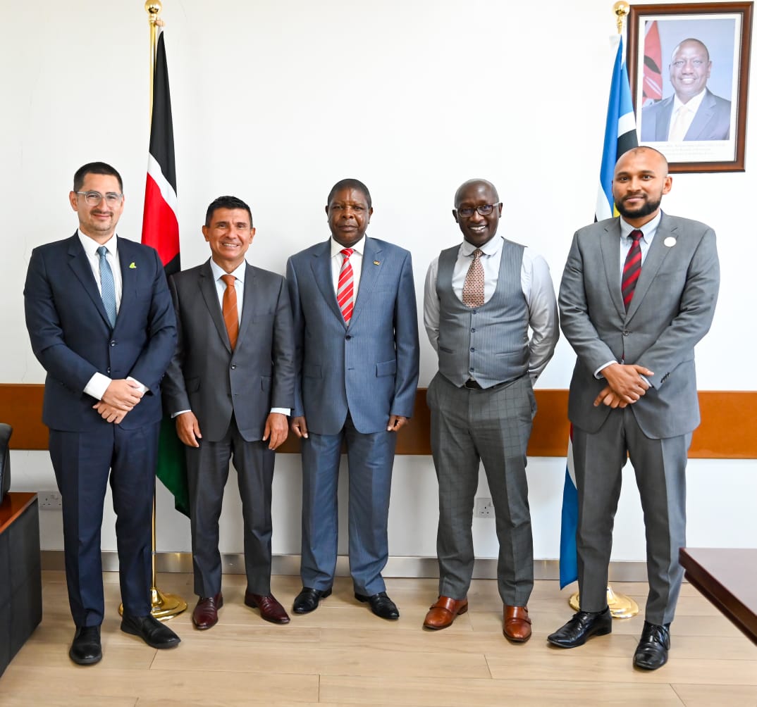 Amb. Josphat Maikara and Amb. Patricio Aguirre of Chile to Kenya