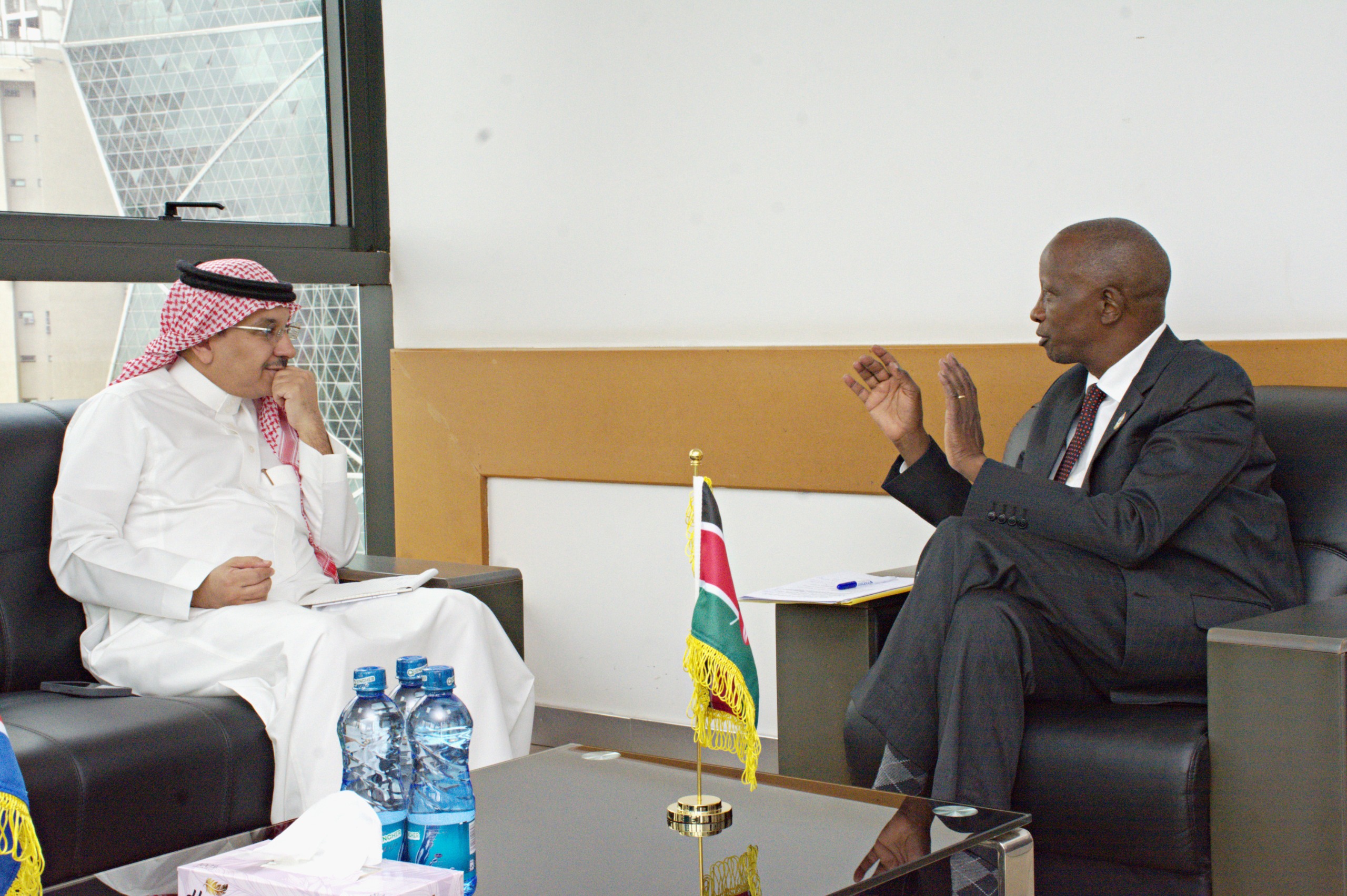 Saudi Arabia’s New Ambassador Meets Kenya’s Foreign Affairs Official