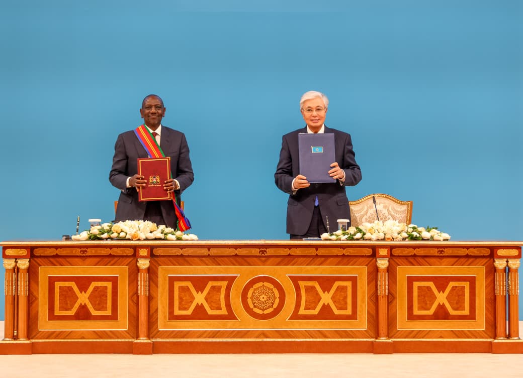 KENYA-KAZAKHSTAN BILATERAL RELATIONS DEEPEN DURING H.E PRESIDENT RUTO'S STATE VISIT TO KAZAKHSTAN 