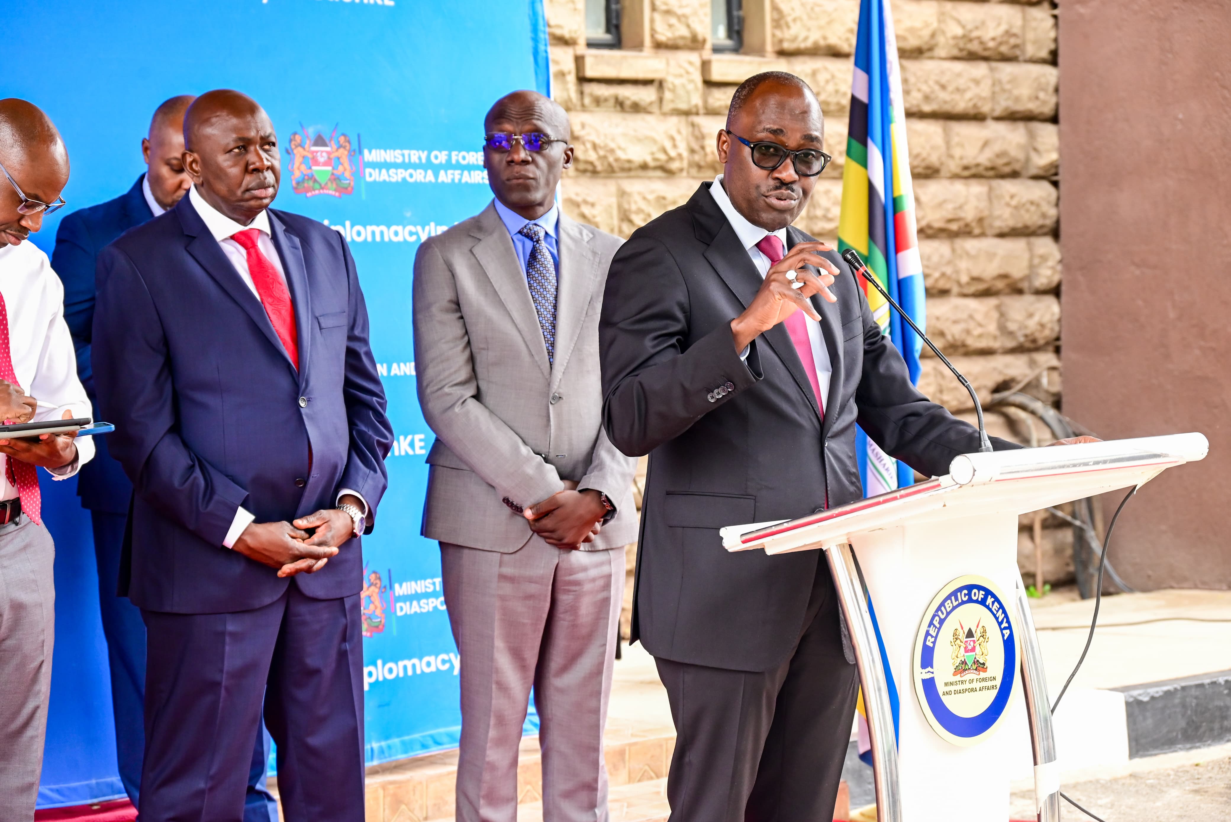 PS Sing’Oei Briefs Media on Kenya’s Participation in UNGA 81