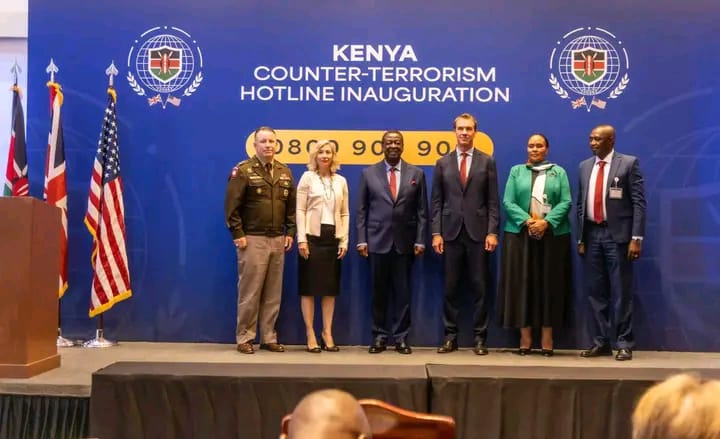 Mudavadi Unveils New Counter-Terrorism Hotline