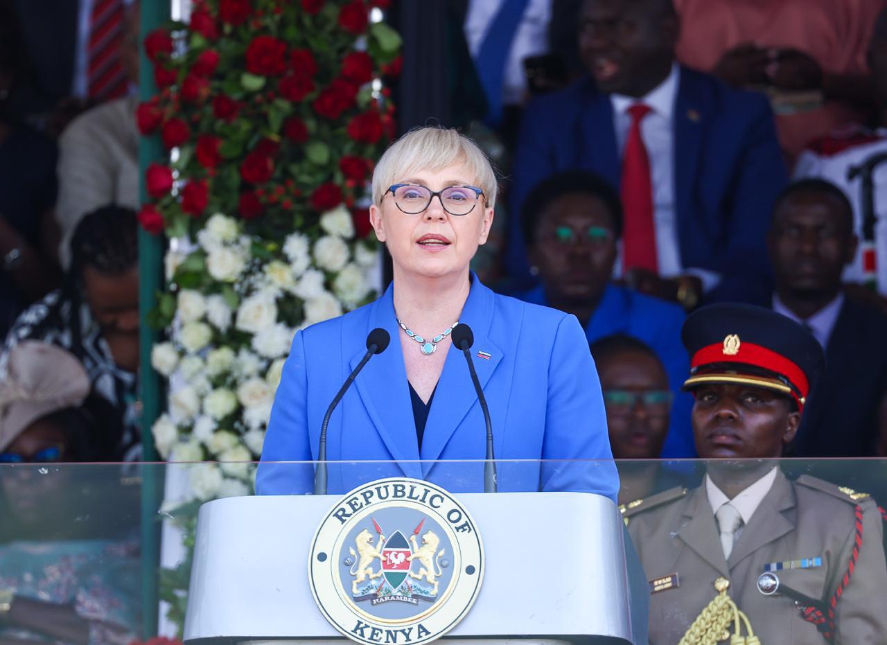 President Musar during the 62nd Madaraka Day celebration in Homa Bay County