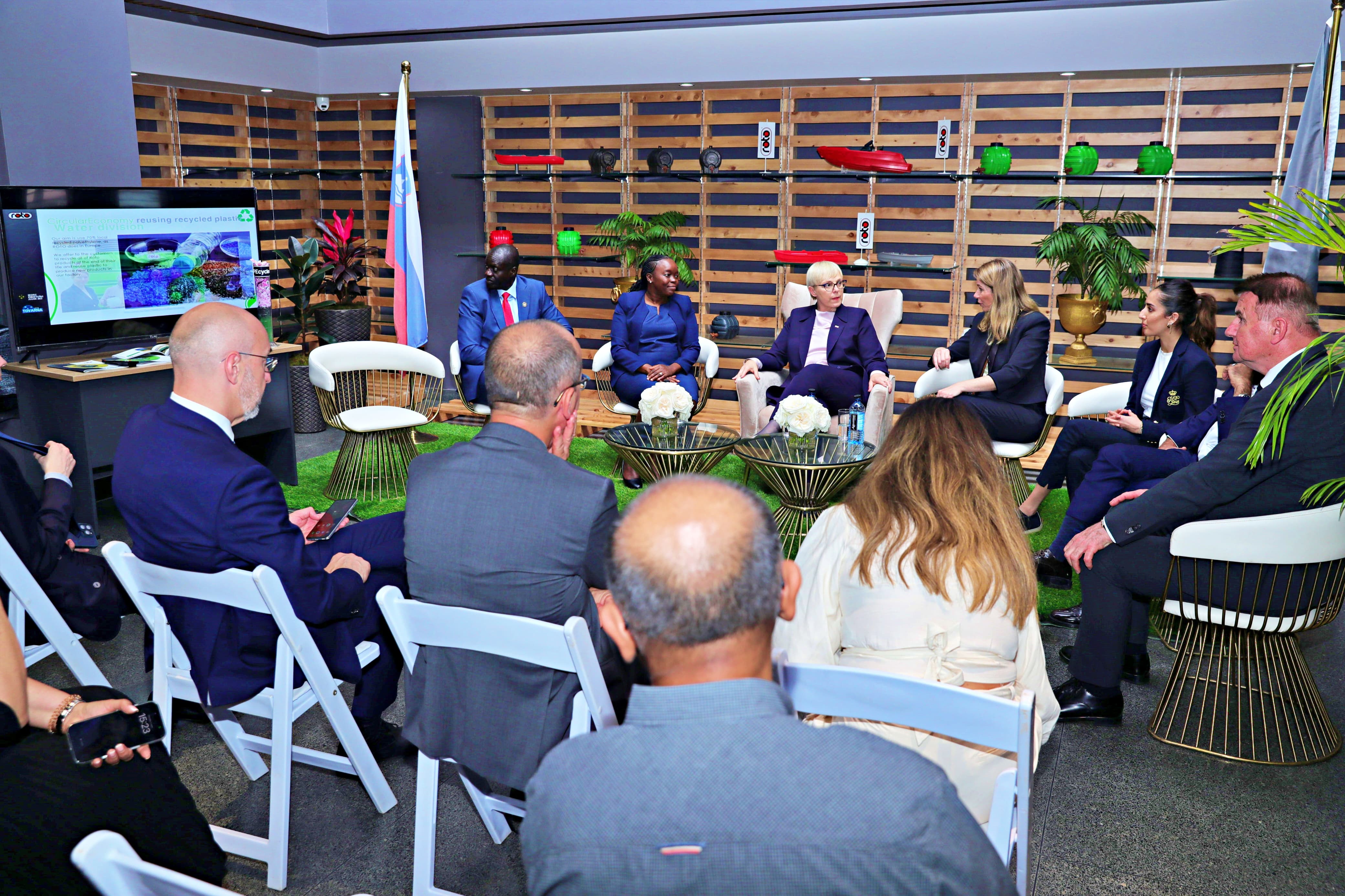 President Musar at KEWAT Industries