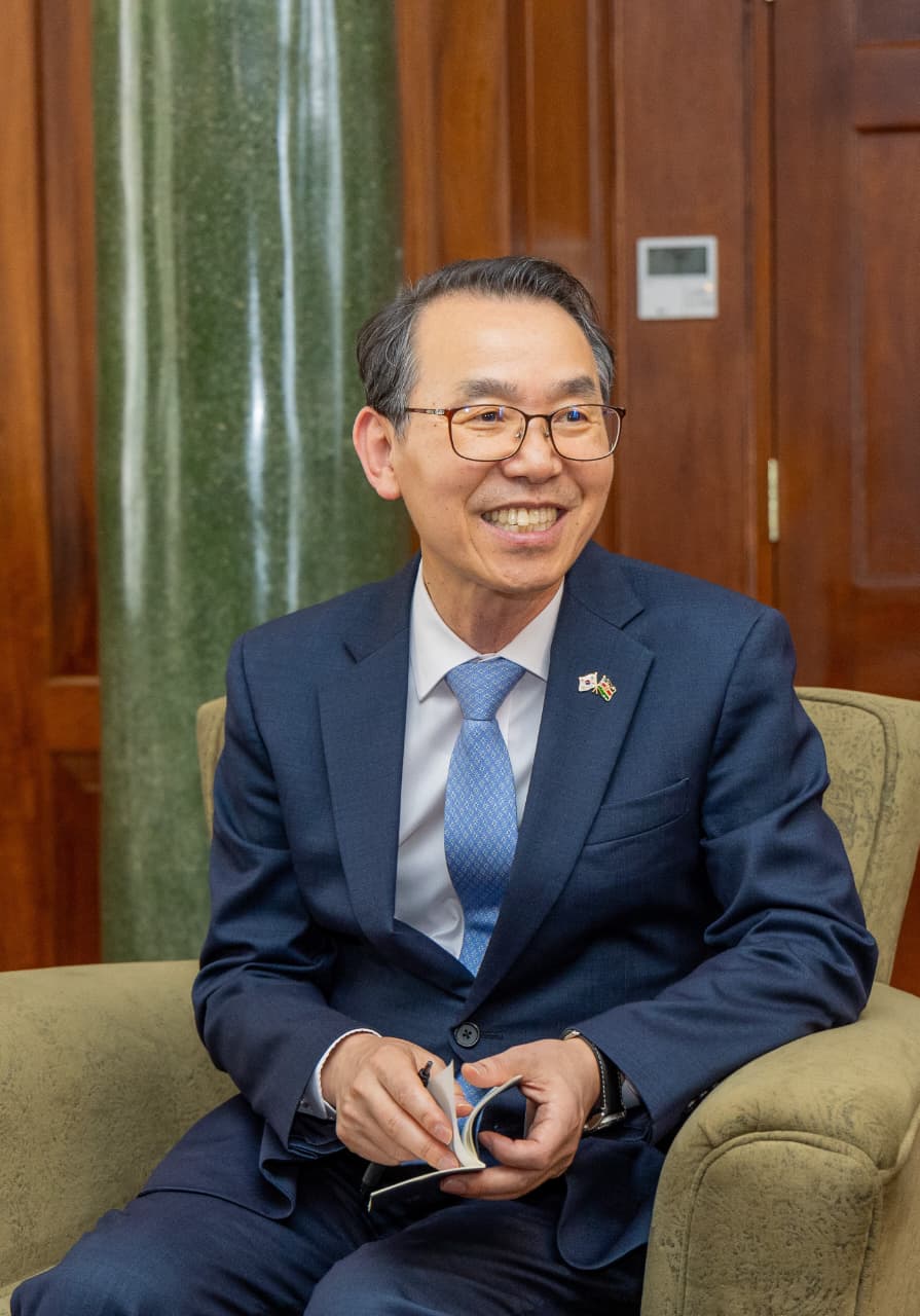 H.E. Kang Hyung-Shik, the Ambassador of the Republic of Korea