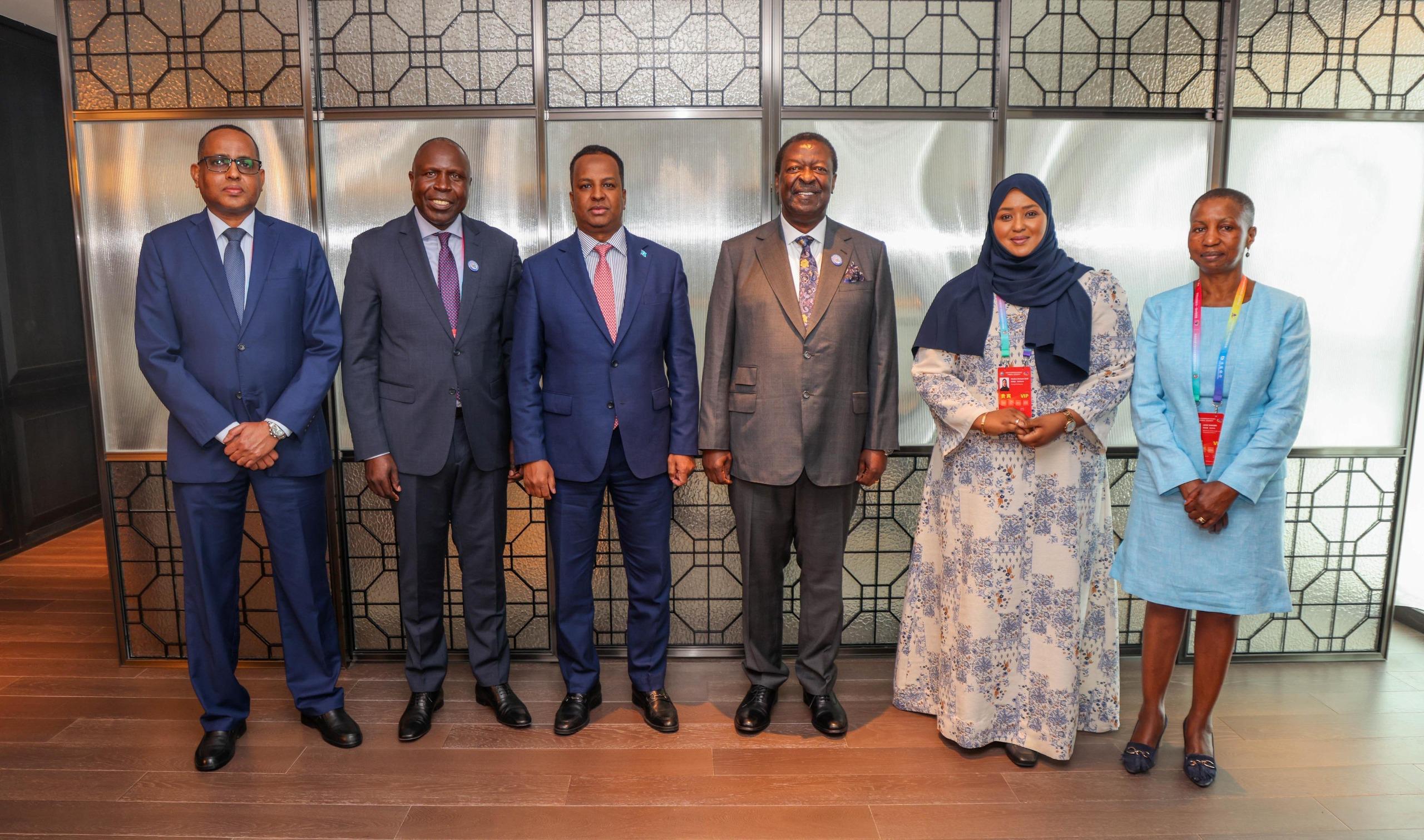 Kenya and Somalia delegations