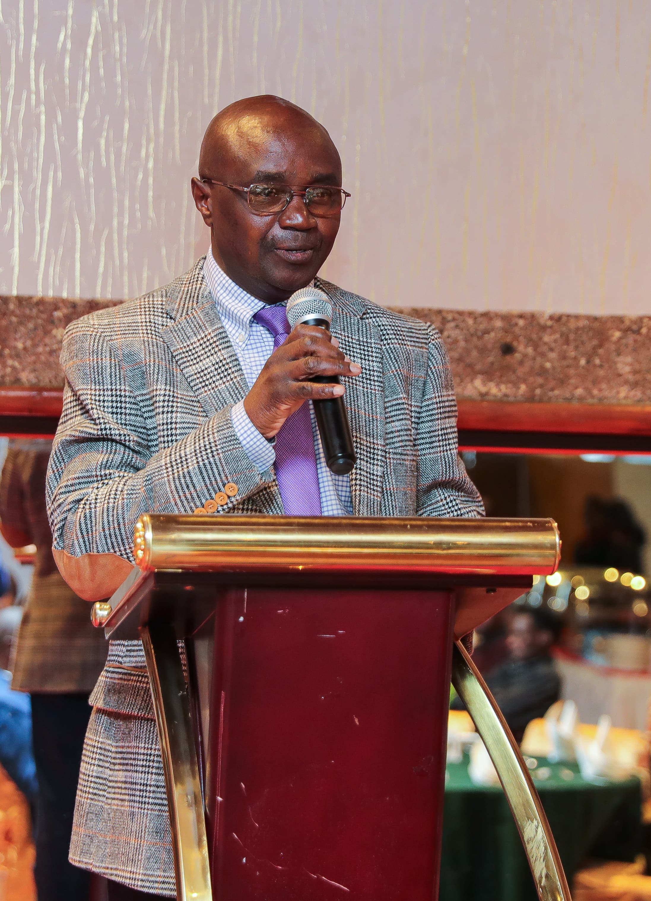 Director, Kenya Missions & Global Assets Management, Mr. James Omosamakes his remarks