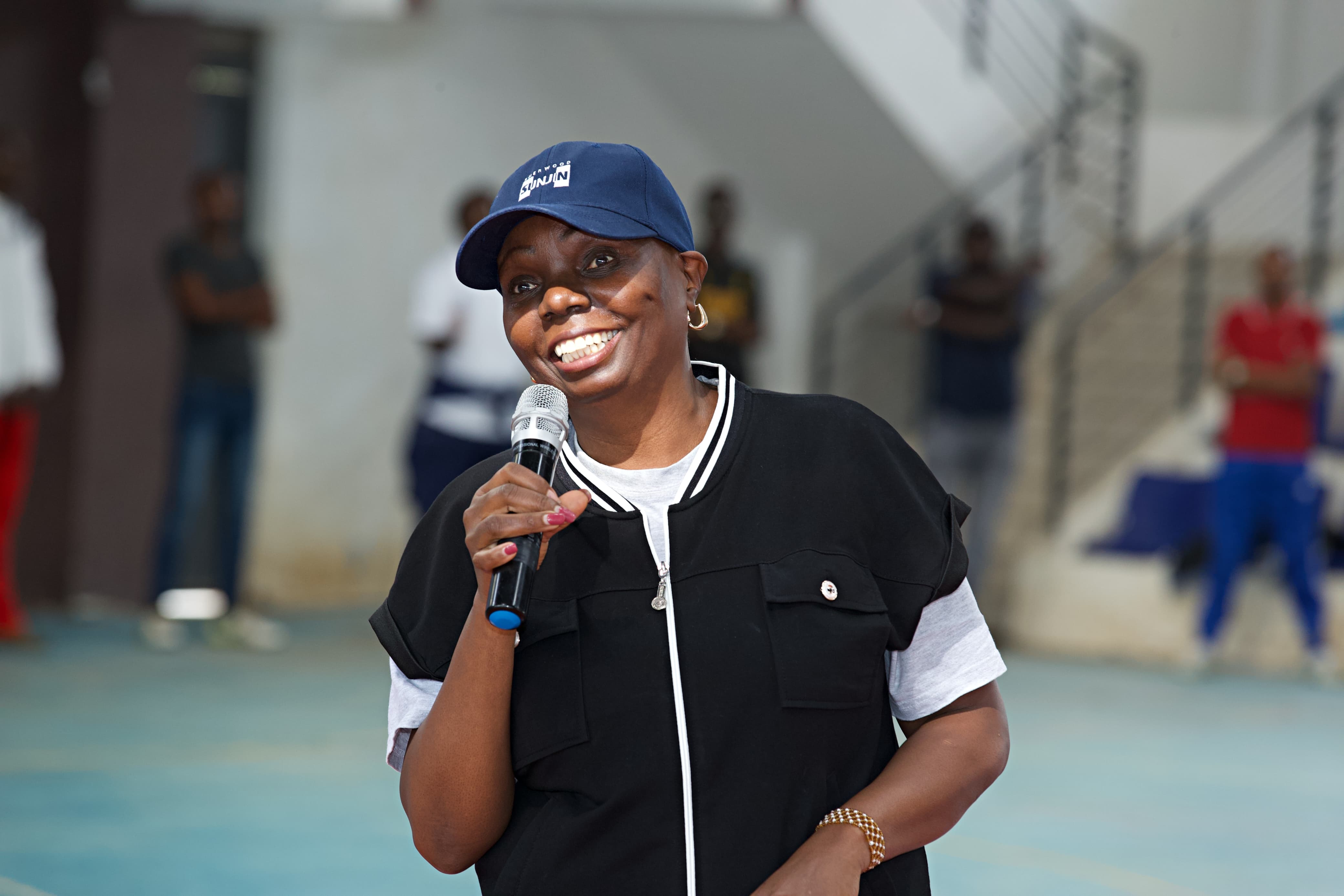 Director of Administration, Ms. Stella Langat makes her remarks