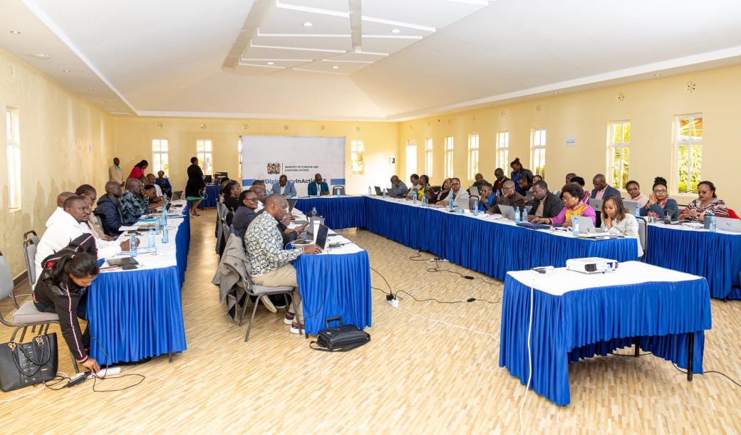 Senior staff during the Strategic Reflective Retreat