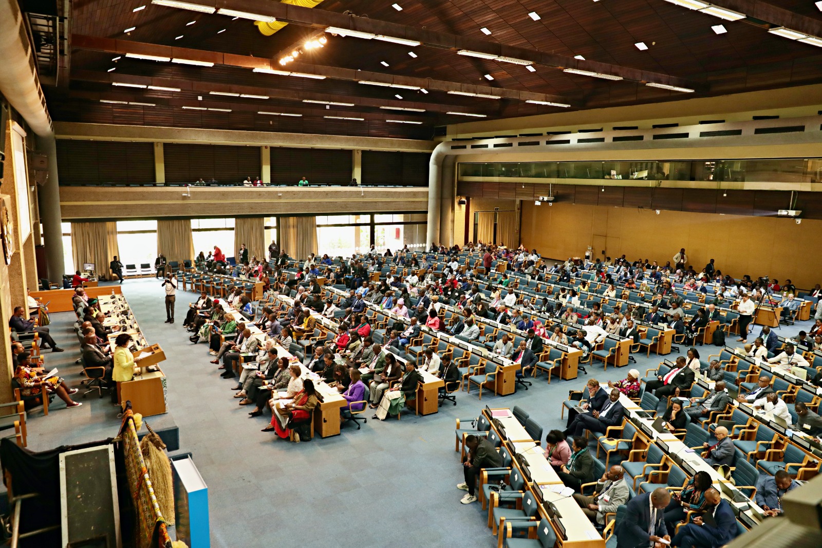Delegates at the 20th session of AMCEN at UNON.