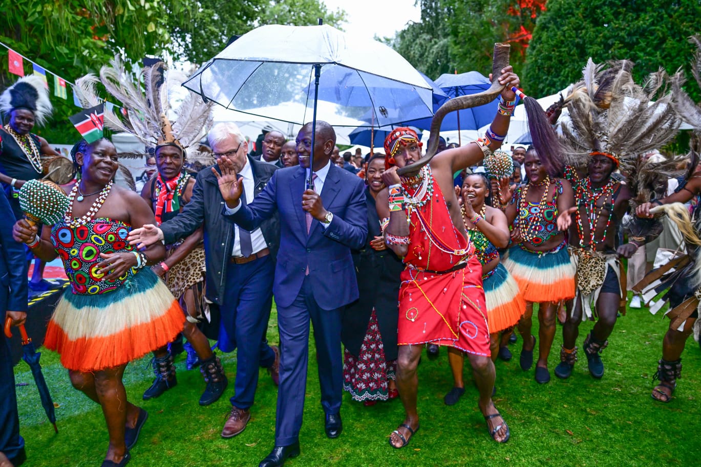 President H.E. Dr. William Ruto at the Germany's Annual Citizen's Festival, "Bürgerfest," in Berlin, 14th September, 2024.