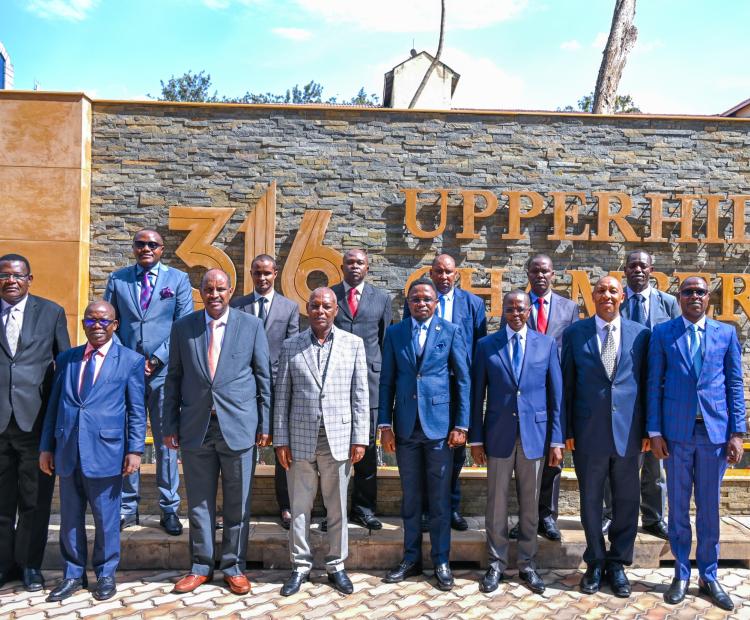 Group photo of newly inducted diplomats