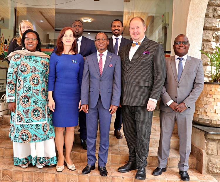  Amb. Eliphas Barine and and Ms. Kristi Karelsohn