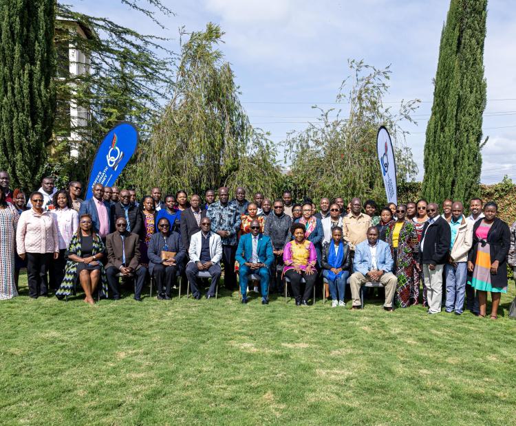 Senior staff group photo during Strategic Reflective Retreat