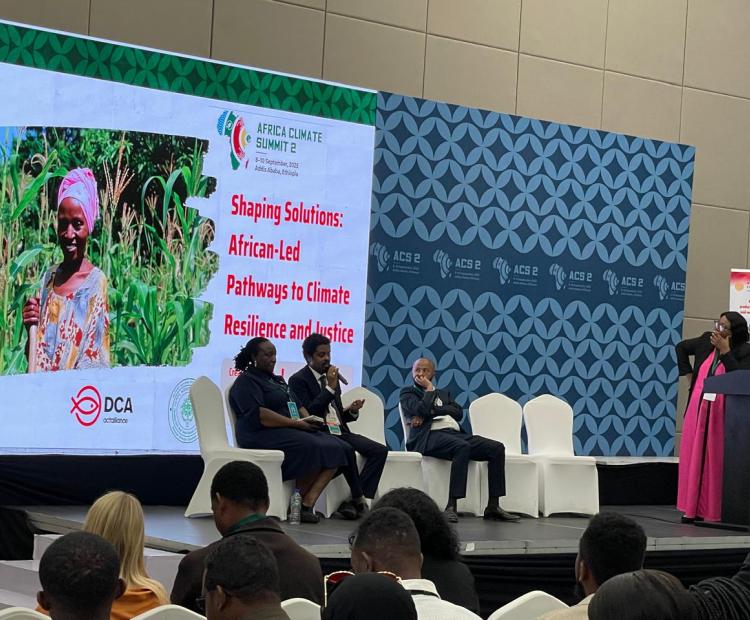 Panel discussions on Shaping Solutions; African led pathways to climate resilience and justice