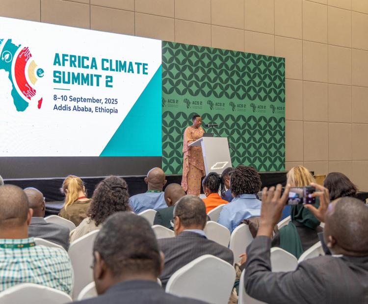 Mrs. Racheal Ruto speaks at the Africa Climate Summit