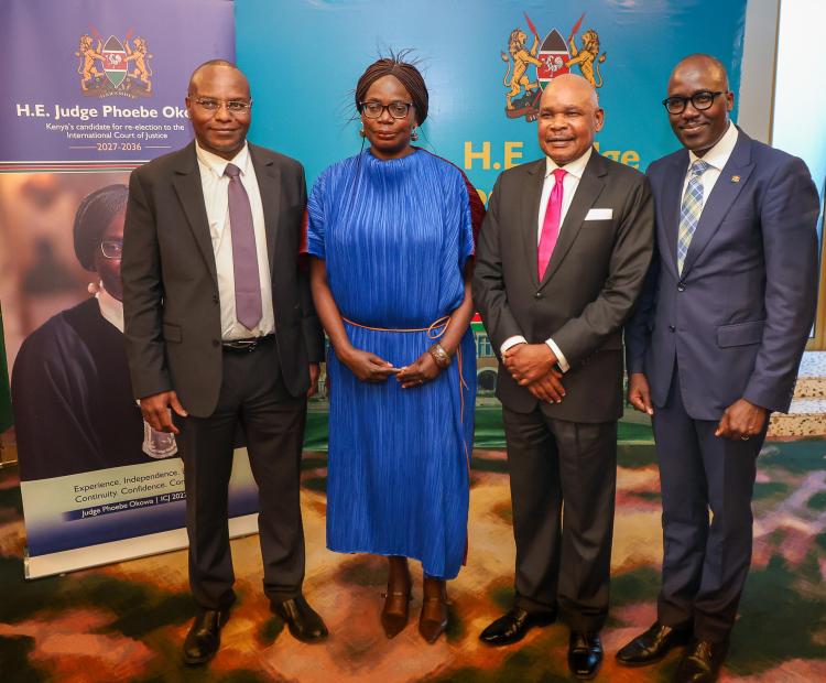 Kenya Launches Judge Phoebe Okowa’s Candidature for Full ICJ Term