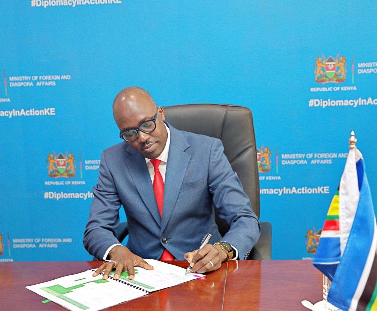 State Department for Foreign Affairs Signs FY 2026/2027 Performance Contracts to Strengthen Results-Driven Diplomacy